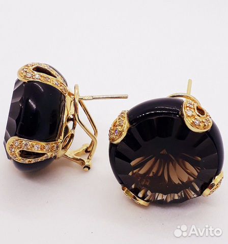 Серьги Золото 585 Бриллианты