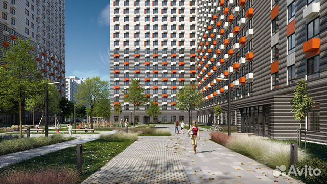 1-к квартира, 39.6 м², 14/25 эт.