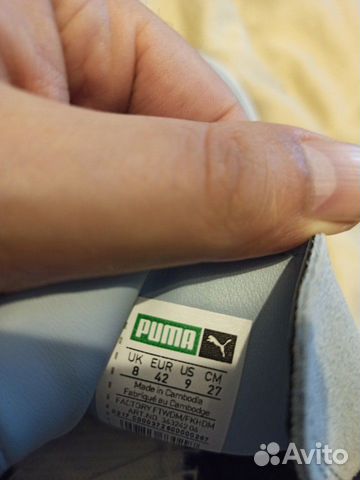 Новые кроссовки, кеды Puma suede замша р. 42 Новые кроссовки, кеды Puma suede замша р. 42