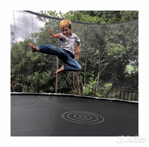 Батут 244 см. для дачи - для детей
