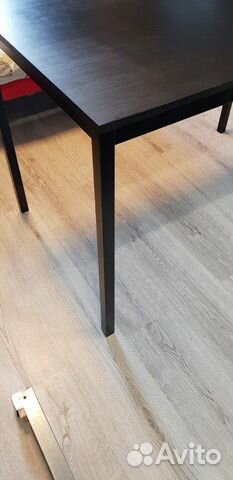 Стол черный 110*67 Икеа Стол черный 110*67 Икеа