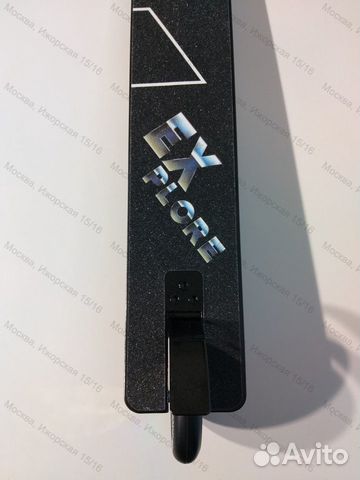 Трюковой самокат Explore spade deluxe black 2020