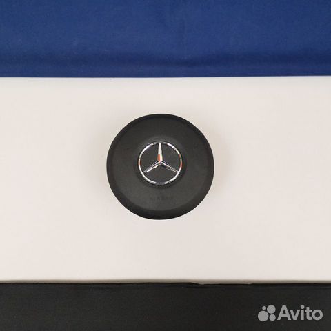 Крышка подушки безопасности руля Mercedes 213 AMG Крышка подушки безопасности руля Mercedes 213 AMG