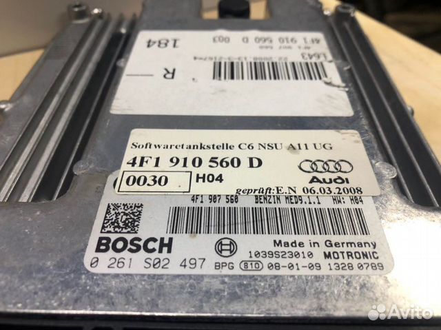 Блок управления двс Audi A6 C6 allroad BVJ 2008 Блок управления двс Audi A6 C6 allroad BVJ 2008