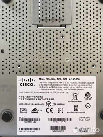 Cisco ASA 5506-x