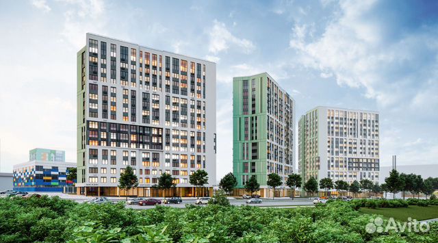2-к квартира, 63.3 м², 16/16 эт. 2-к квартира, 63.3 м², 16/16 эт.