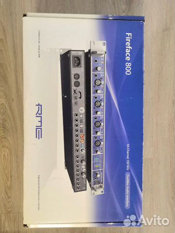 Внешняя звуковая карта RME Fireface 800 Внешняя звуковая карта RME Fireface 800