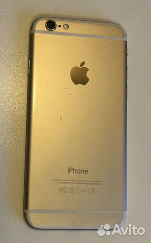 iPhone 6 золотой 64 гб