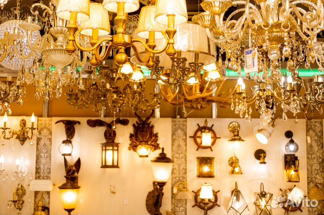 Любые люстры и светильники