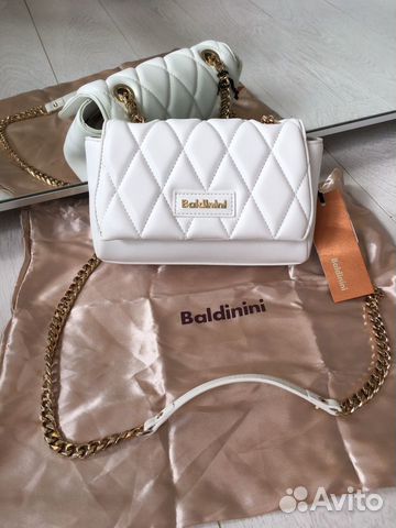Сумка baldinini белая новая оригинал Сумка baldinini белая новая оригинал