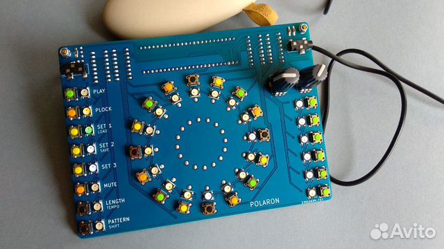 Polaron DIY drum machine