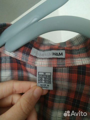 Рубашка в клетку H&M Рубашка в клетку H&M