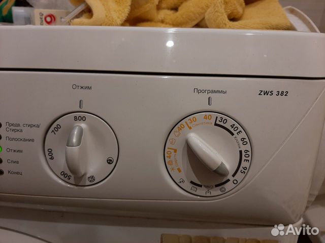 Стиральная машина Zanussi ZWS 382 Стиральная машина Zanussi ZWS 382