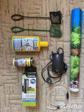 Аквариум 50 л. с подставкой (полный комплект)