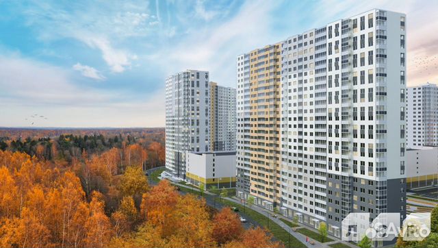 1-к квартира, 36.6 м², 22/22 эт.