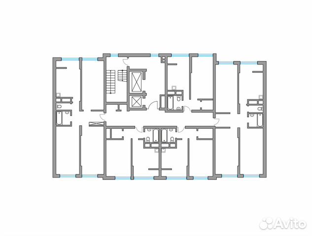 1-к квартира, 31.9 м², 6/14 эт.