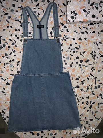 Джинсовый комбинезон Topshop Джинсовый комбинезон Topshop