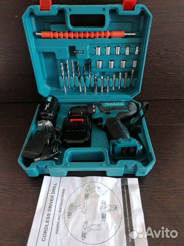 Шуруповерт Makita DF331D 18в.с набором Шуруповерт Makita DF331D 18в.с набором