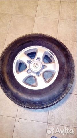 Колеса Toyota. Диски ET60. Шины 275/70 R16 Колеса Toyota. Диски ET60. Шины 275/70 R16