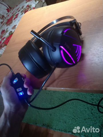 Наушники gamdias с RGB и вибросопровождением