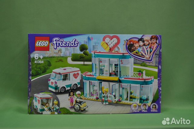 Lego 41394 Городская больница Хартлейк Сити