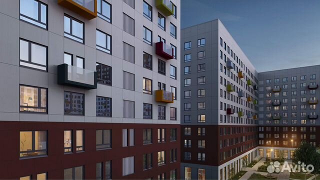 1-к квартира, 42.4 м², 6/11 эт. 1-к квартира, 42.4 м², 6/11 эт.