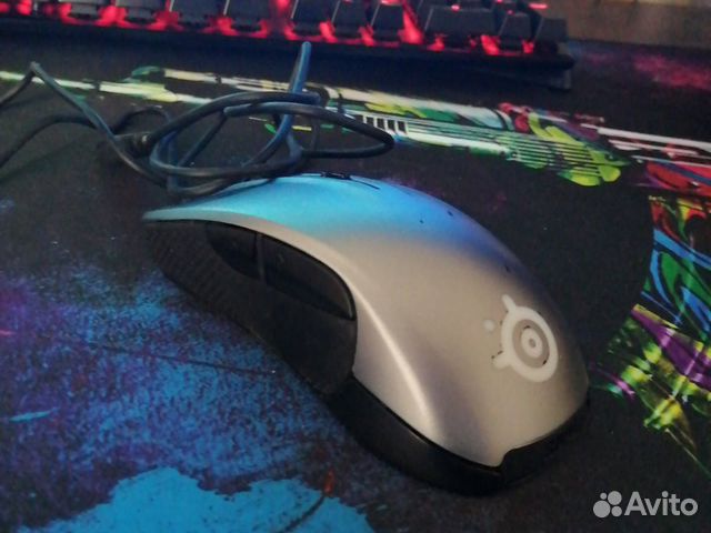 Игровая мышь Steelseries rival 300 silver