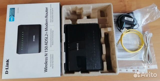 WI-FI Роутер D-Link DSL-2640U