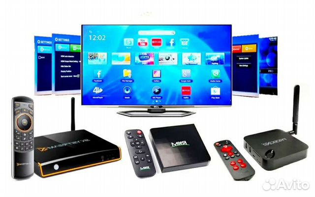 Смарт тв Бокс, приставка TV BOX CPU Amlogic