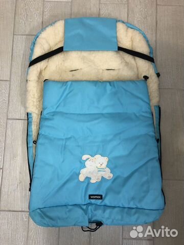 Конверт меховой зимний детский