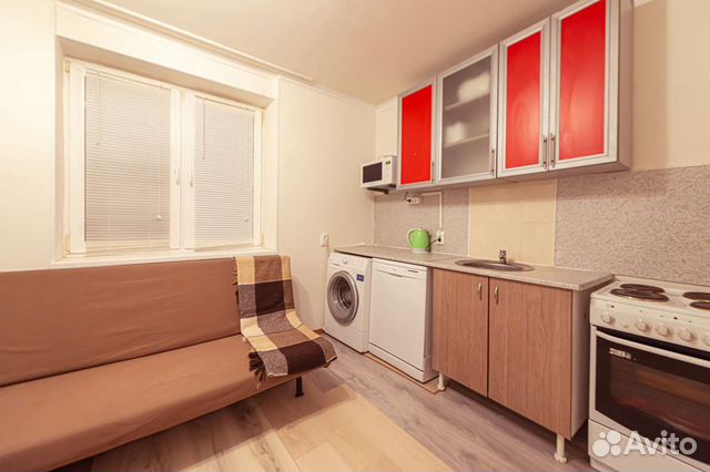 

1-к. квартира, 30 м², 2 кровати