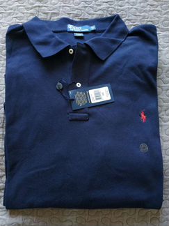 Поло новое Polo Ralph Lauren 3XL длинный рукав