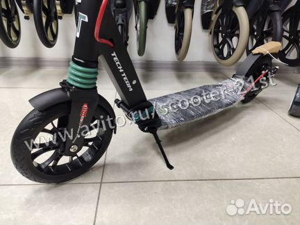 Самокат взрослый с амортизаторами