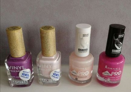 Лак для ногтей CMD Vinylux, Dance Legend и другие