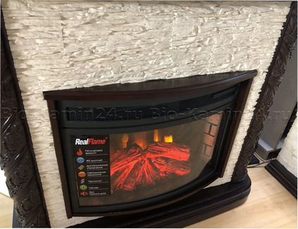 Электрокамин с пультом