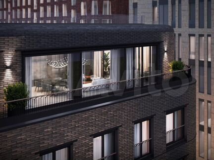 1-к апартаменты, 85.4 м², 5/6 эт.