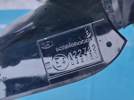 Крышка зеркала правая hyundai elantra чёрная