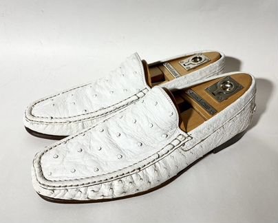 Туфли Kiton, страус, размер 43,5(9,5) Оригинал