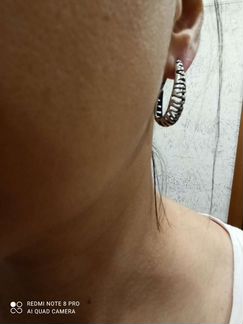 Серебряные серьги