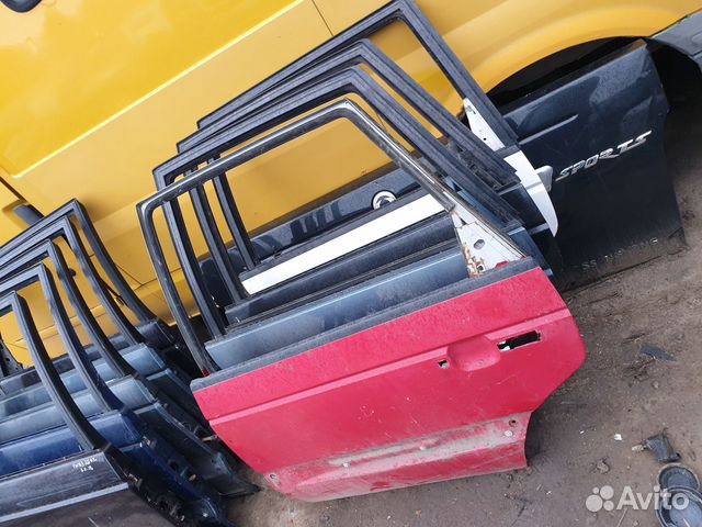 Дверь задняя левая vw passat b3 пассат б3 в3 пасат