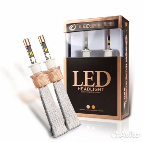 Светодиоды 8S HB3 9005 LED Двухцветные