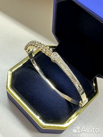 Золотой браслет 585 пробы «Cartier”,10,1 гр