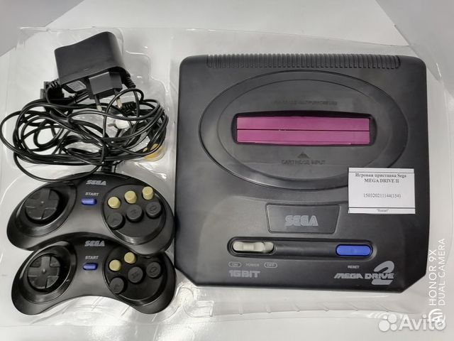 Игровая приставка Sega mega drive II