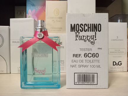 Moschino funny edt 100ml оригинал тестер