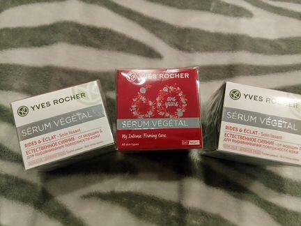 Набор кремов новый yves rosher от морщин