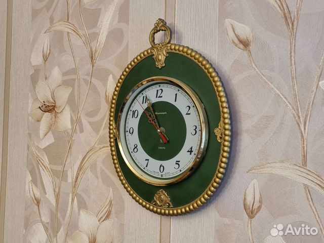 Часы настенные СССР янтарь кварц купить в Москве | Личные вещи | Авито