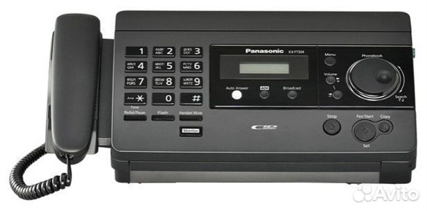 Телефон-Факс Panasonic KX-FT504
