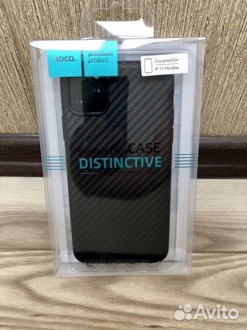 Чехол на iPhone 11 Pro Max Carbon