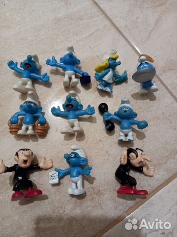 Киндер сюрприз Смурфики