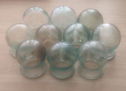 Банки медицинские стеклянные вакуумные